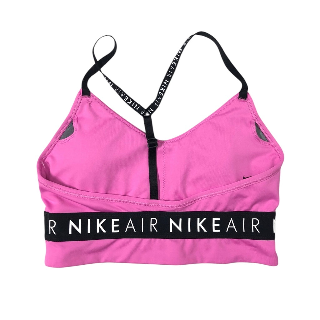 Athletic Bra By Nike In Pink, Size:S