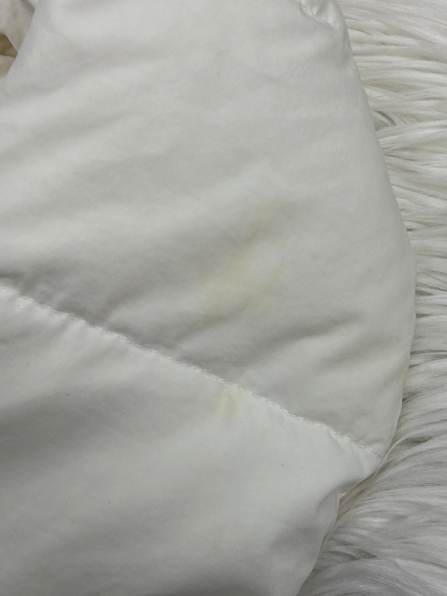 Coat Puffer & Quilted By Victor Wolf In White, Size:S