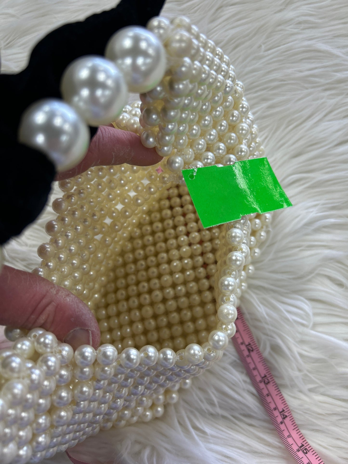 Handbag By Cmc In White, Size:Small