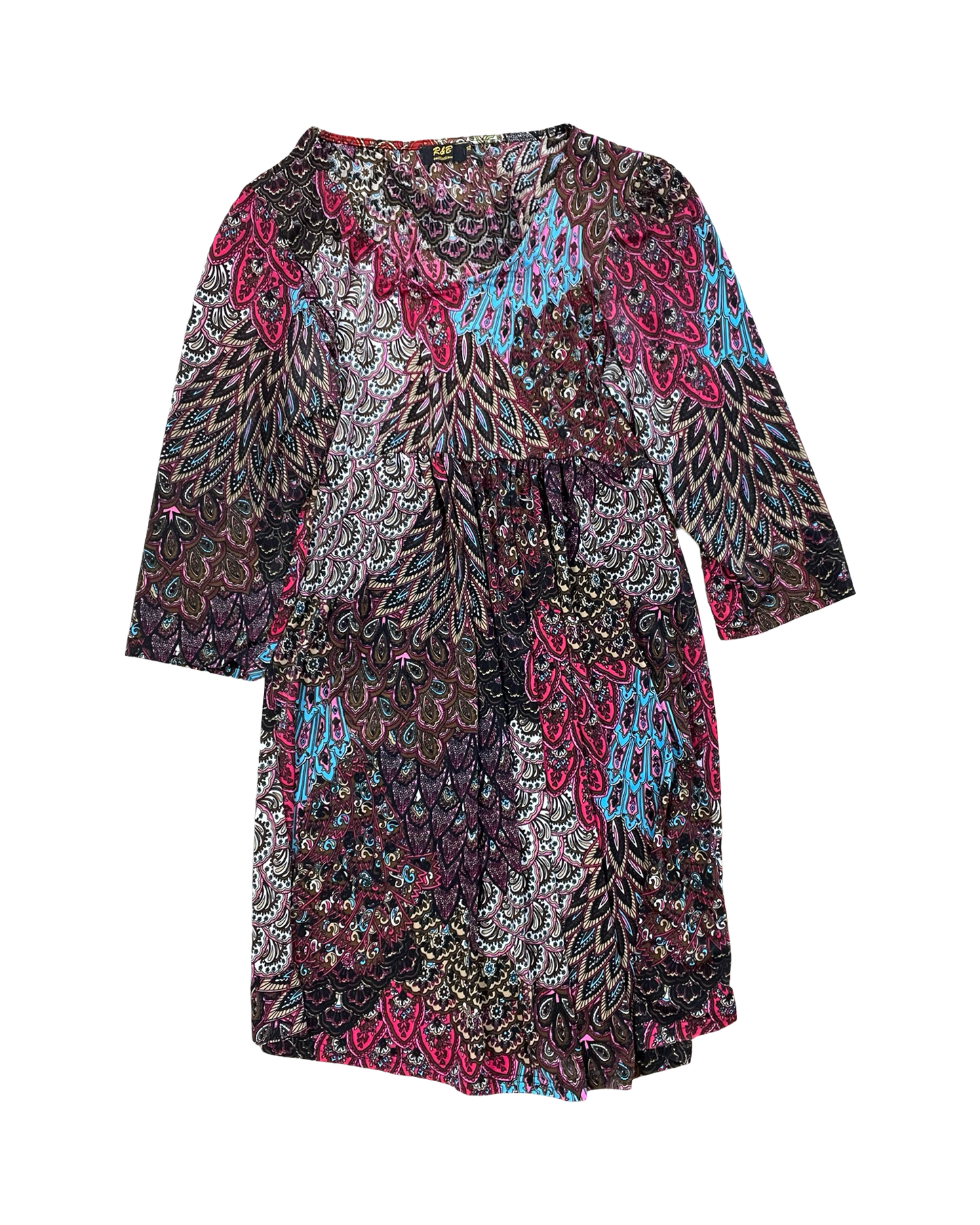 Dress Casual Midi By Clothes Mentor In Pink, Size:Xl
