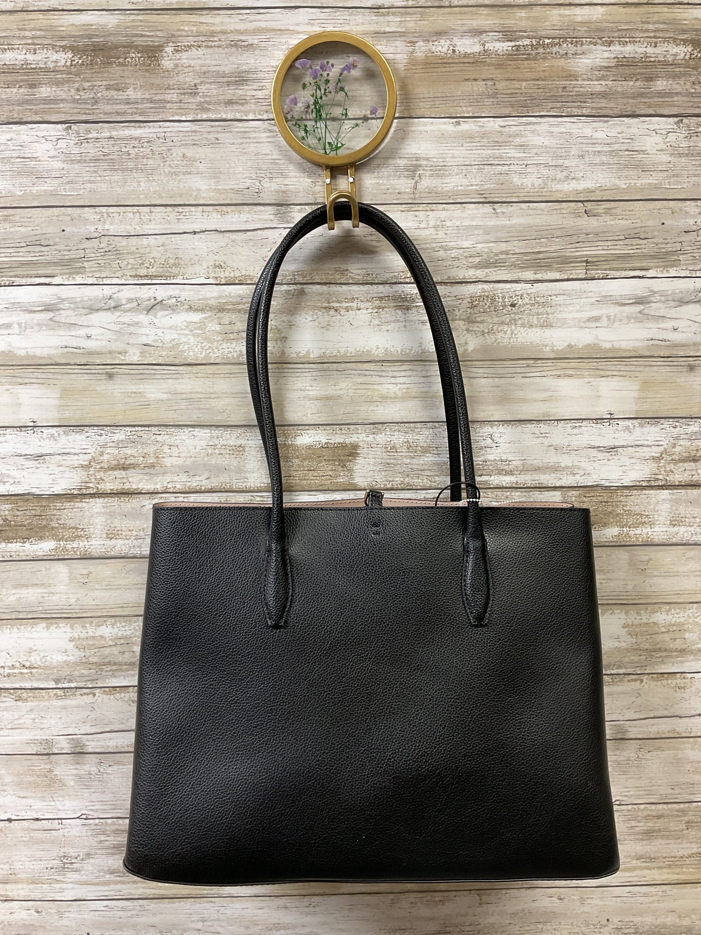 Tote Designer By Kate Spade In Black, Size:Large