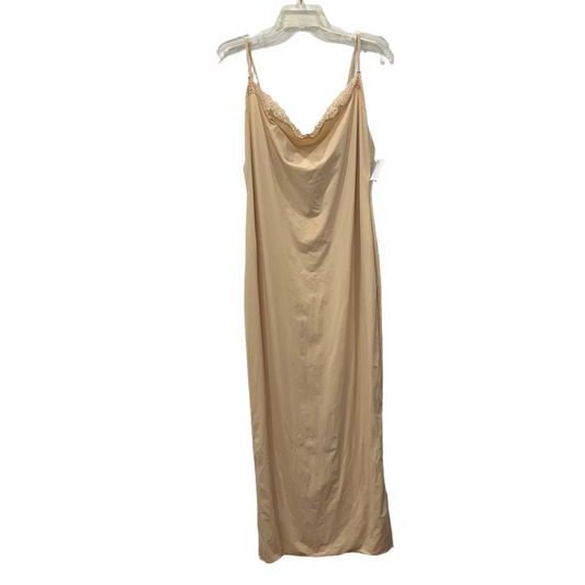 Brown Dress Party Long Skims, Size 4x