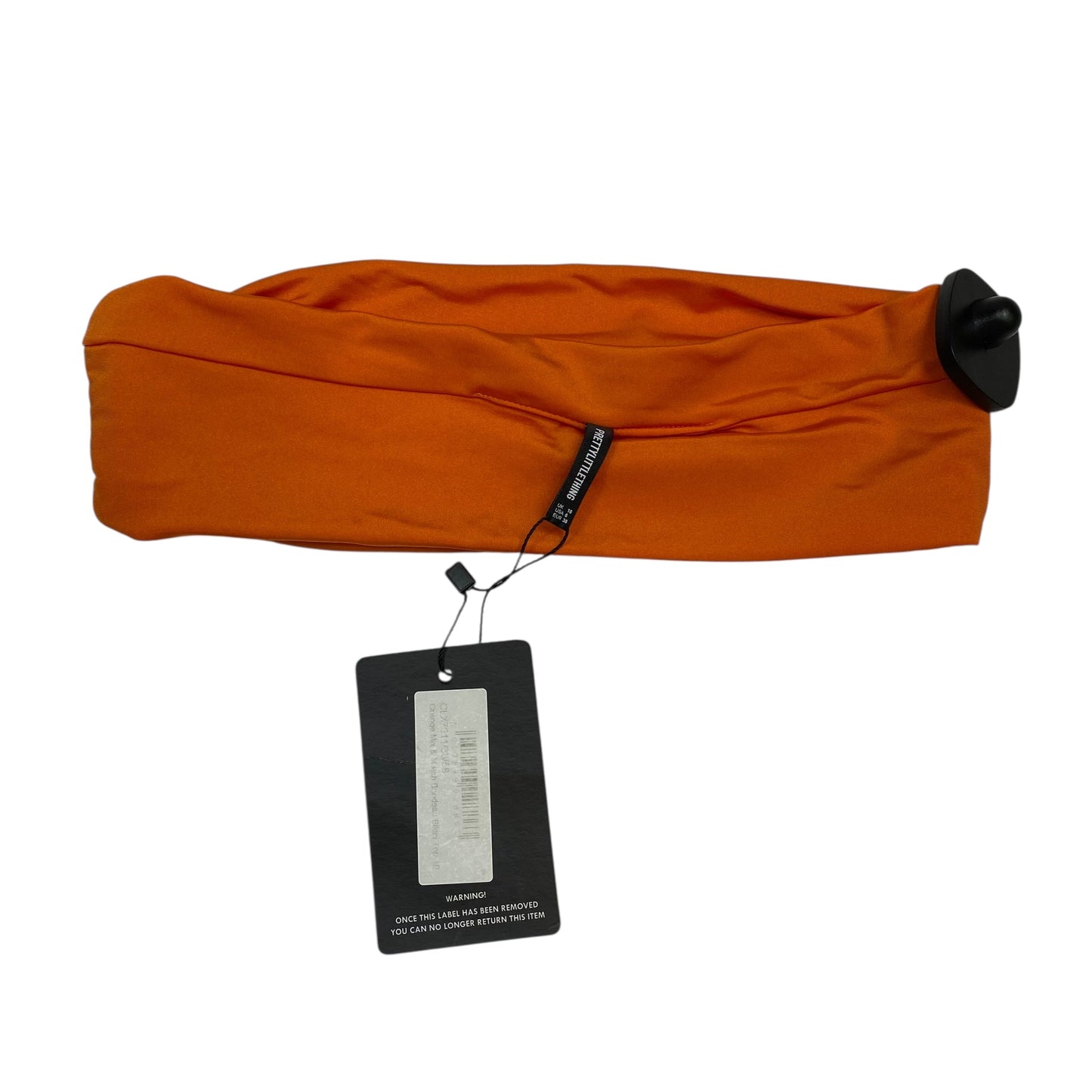 Swimsuit Top By Pretty Little Thing In Orange, Size:S