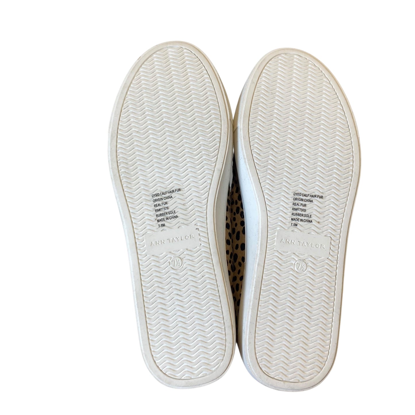 Shoes Sneakers By Ann Taylor In Animal Print, Size:7.5