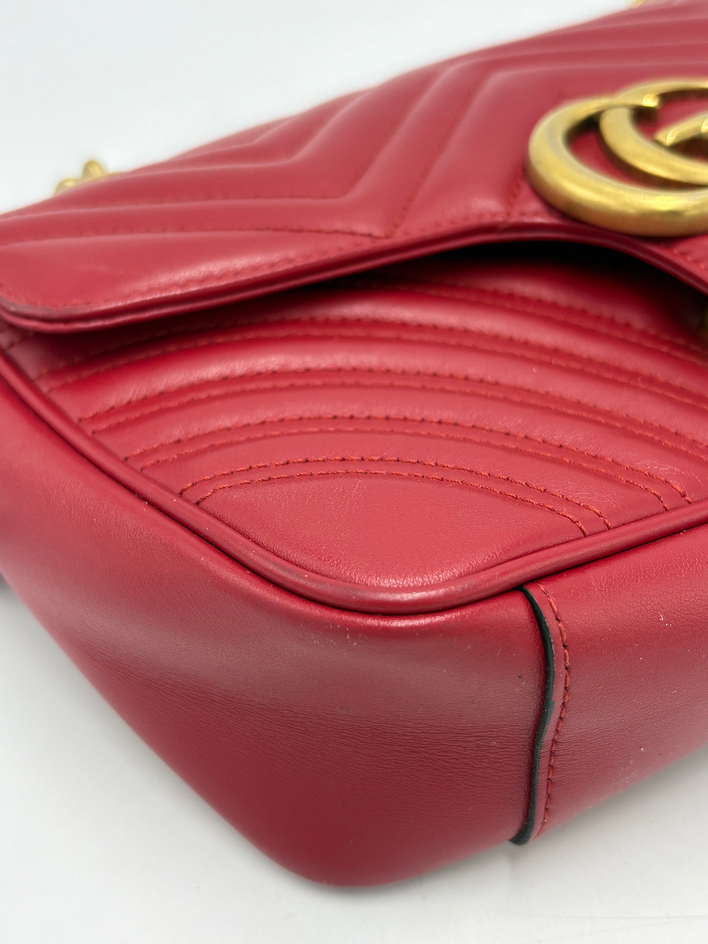 Gucci GG Marmont Flap Designer Handbag