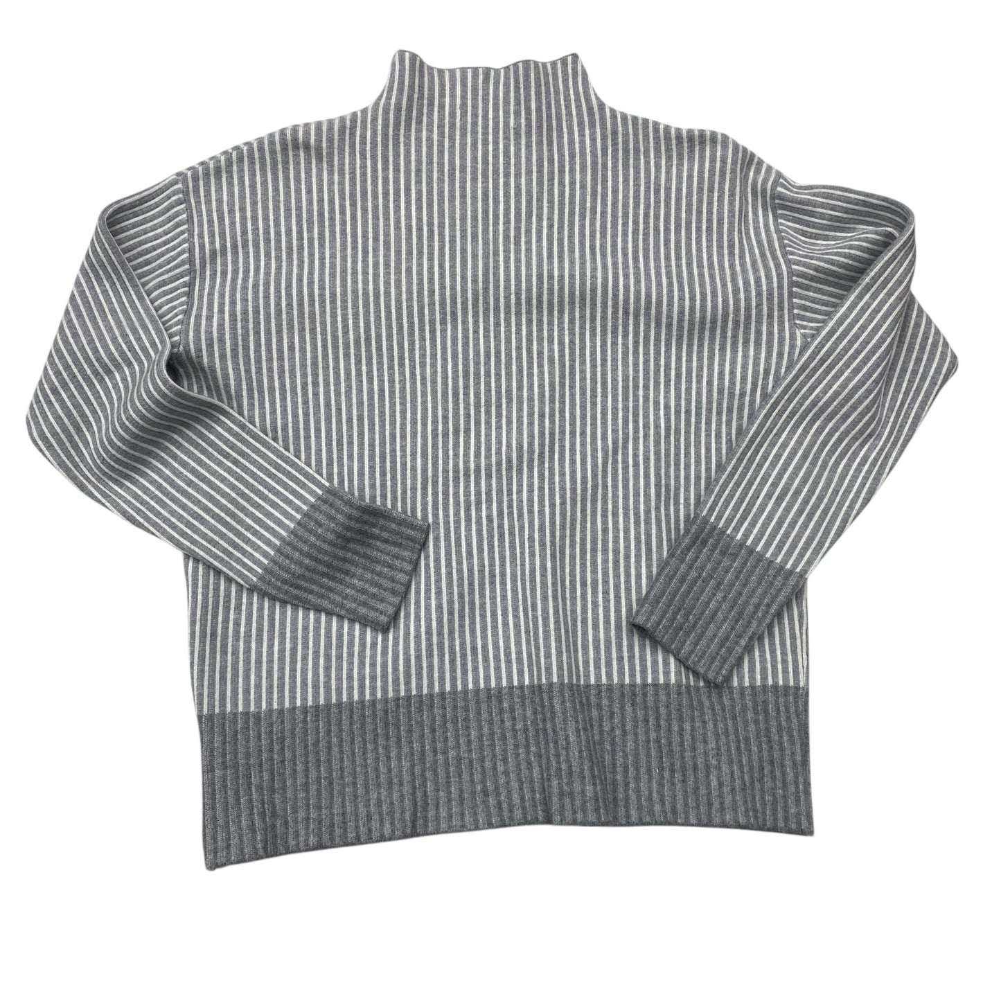 Sweater By Christian Siriano In Grey & White, Size:S