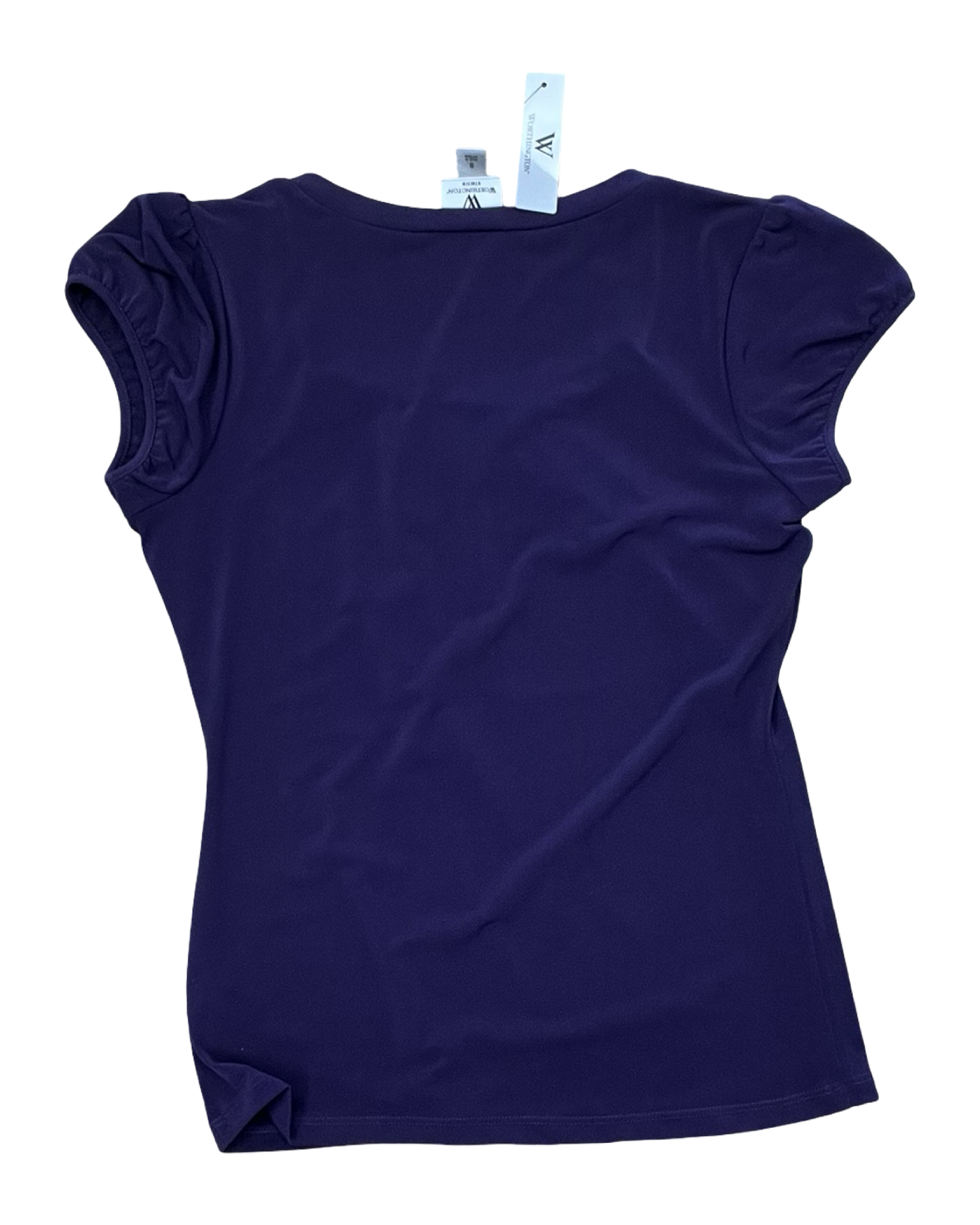 Top Ss By Worthington In Purple, Size:S