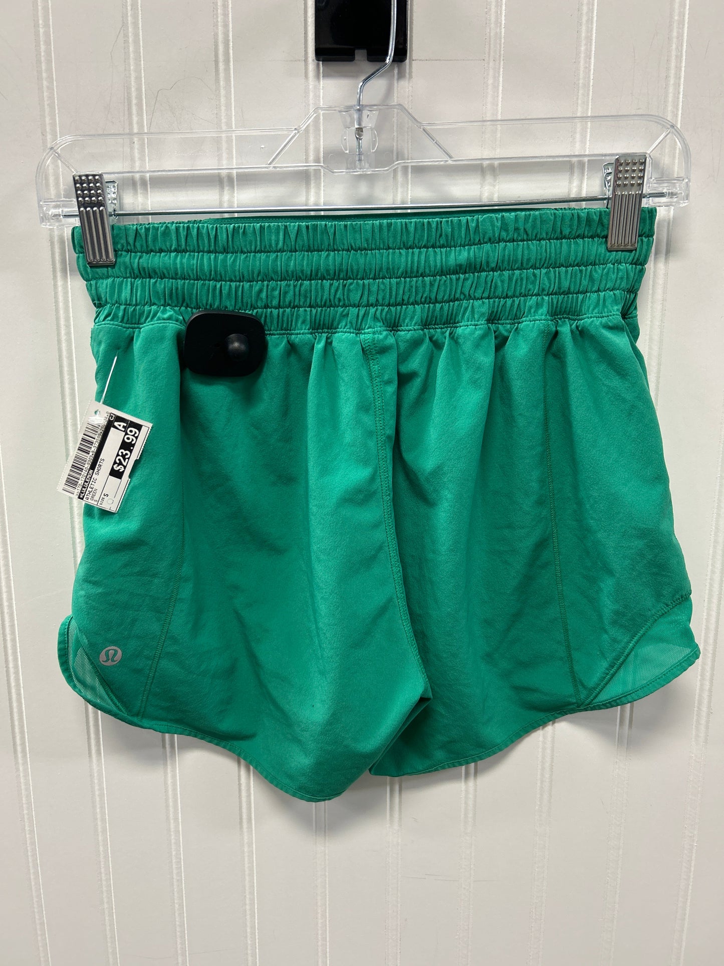 Athletic Shorts By Lululemon In Green, Size:S