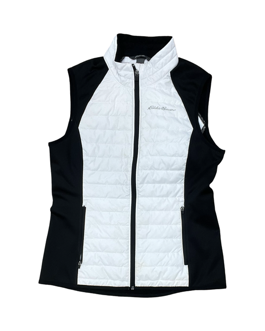 Vest Other By Eddie Bauer In White, Size:M