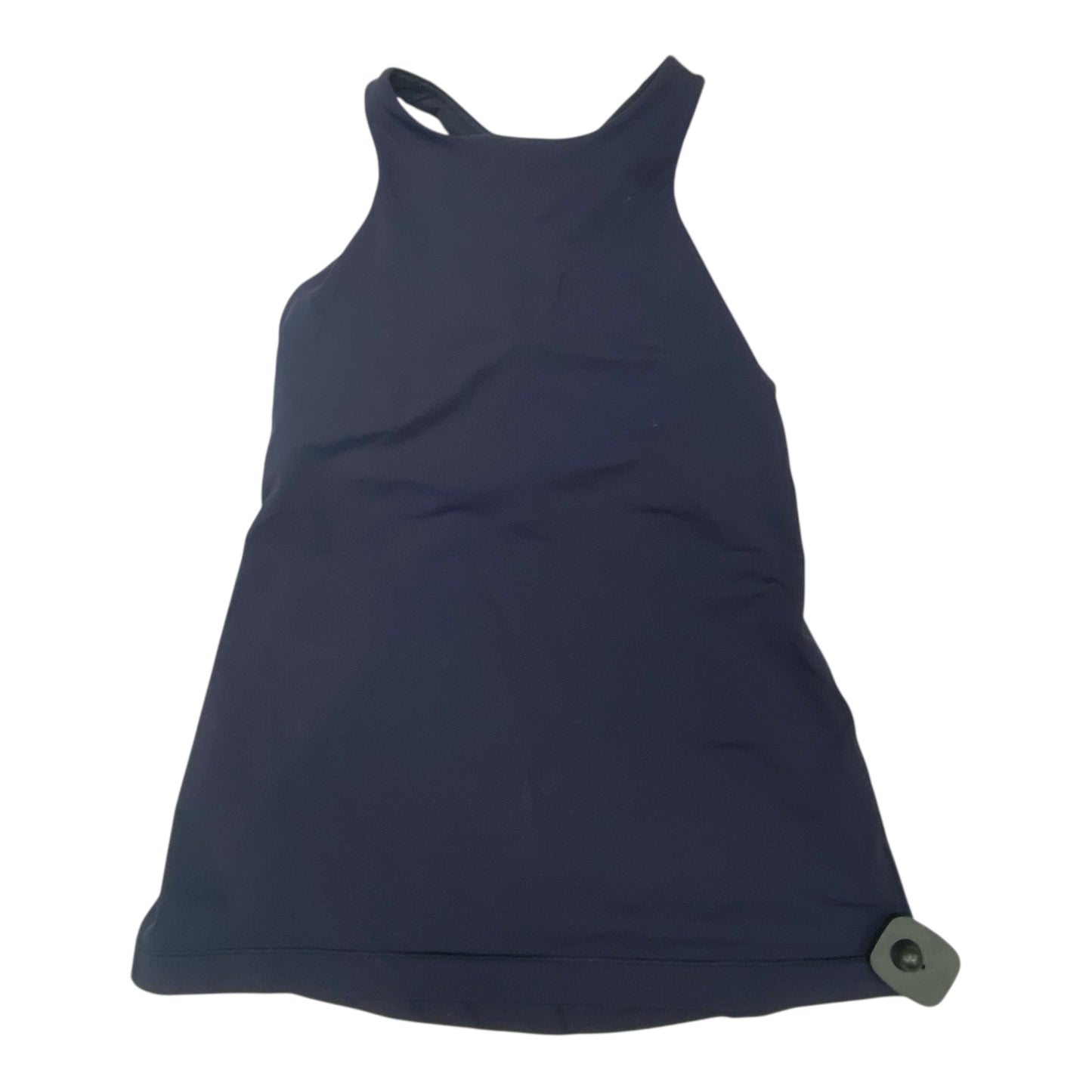 Athletic Tank Top By Lululemon In Navy, Size:8