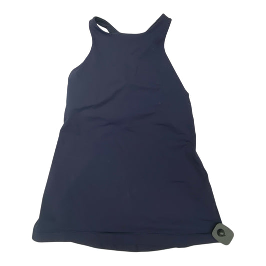 Athletic Tank Top By Lululemon In Navy, Size:8