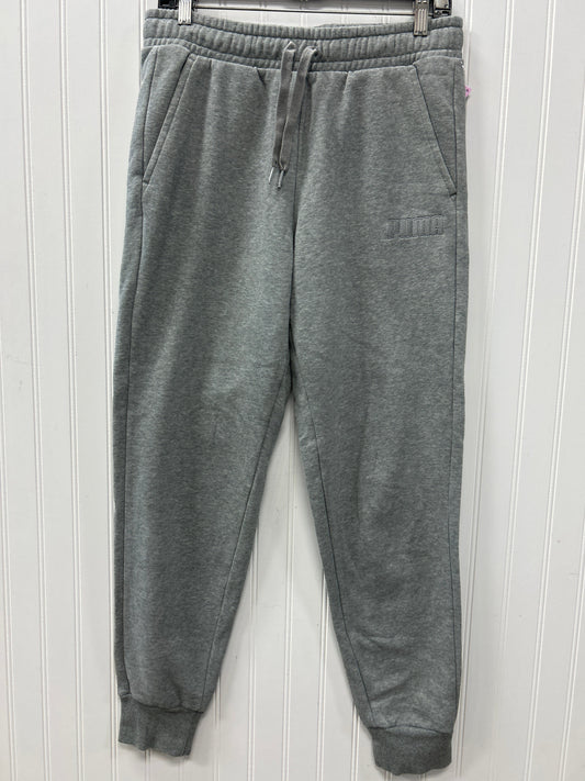 Athletic Pants By Puma In Grey, Size:M