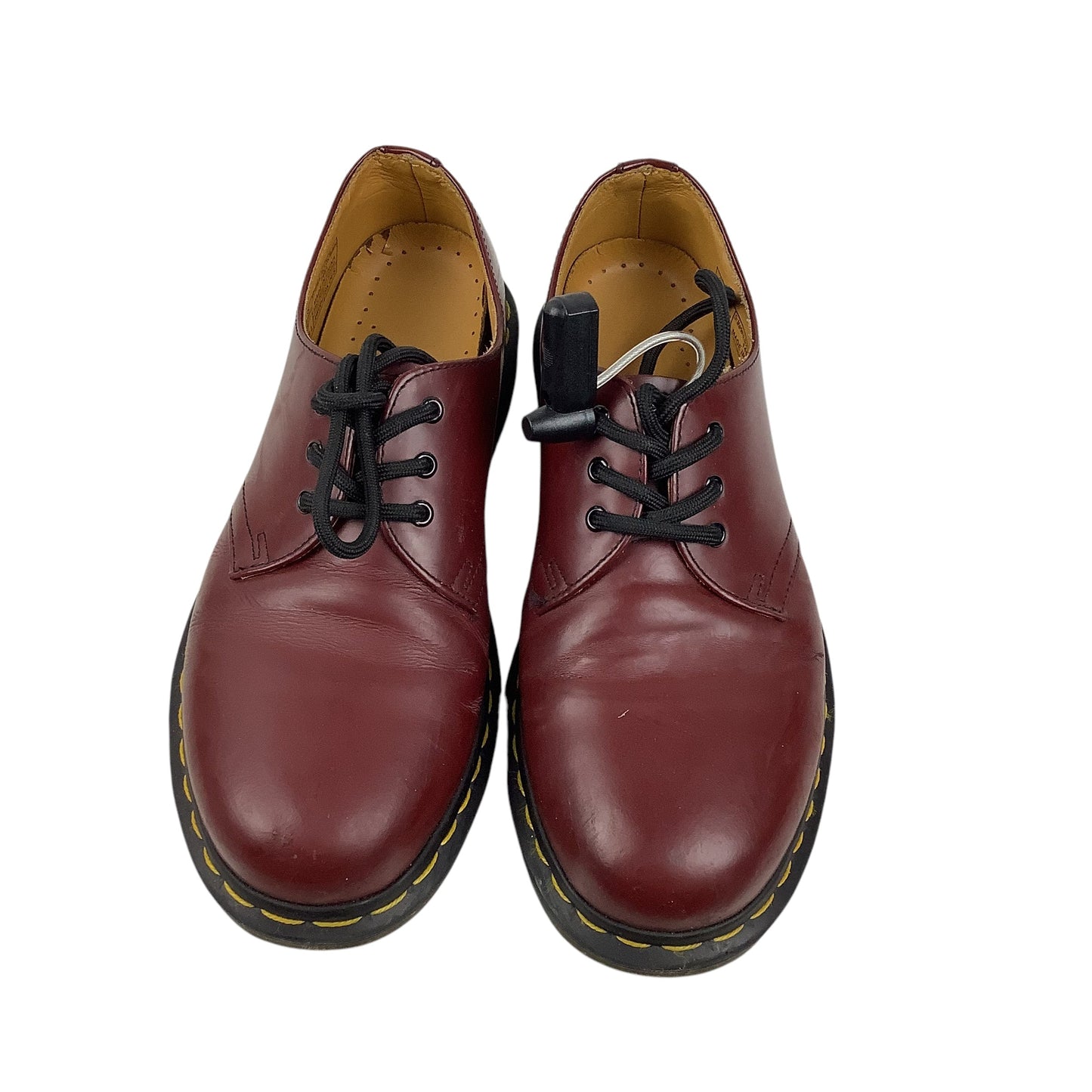 Shoes Designer By Dr Martens In Maroon, Size: 7