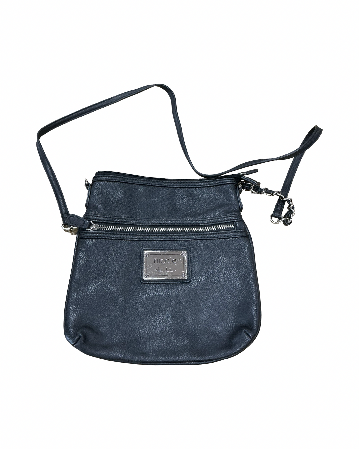 Crossbody By Nicole By Nicole Miller In Black, Size:Small