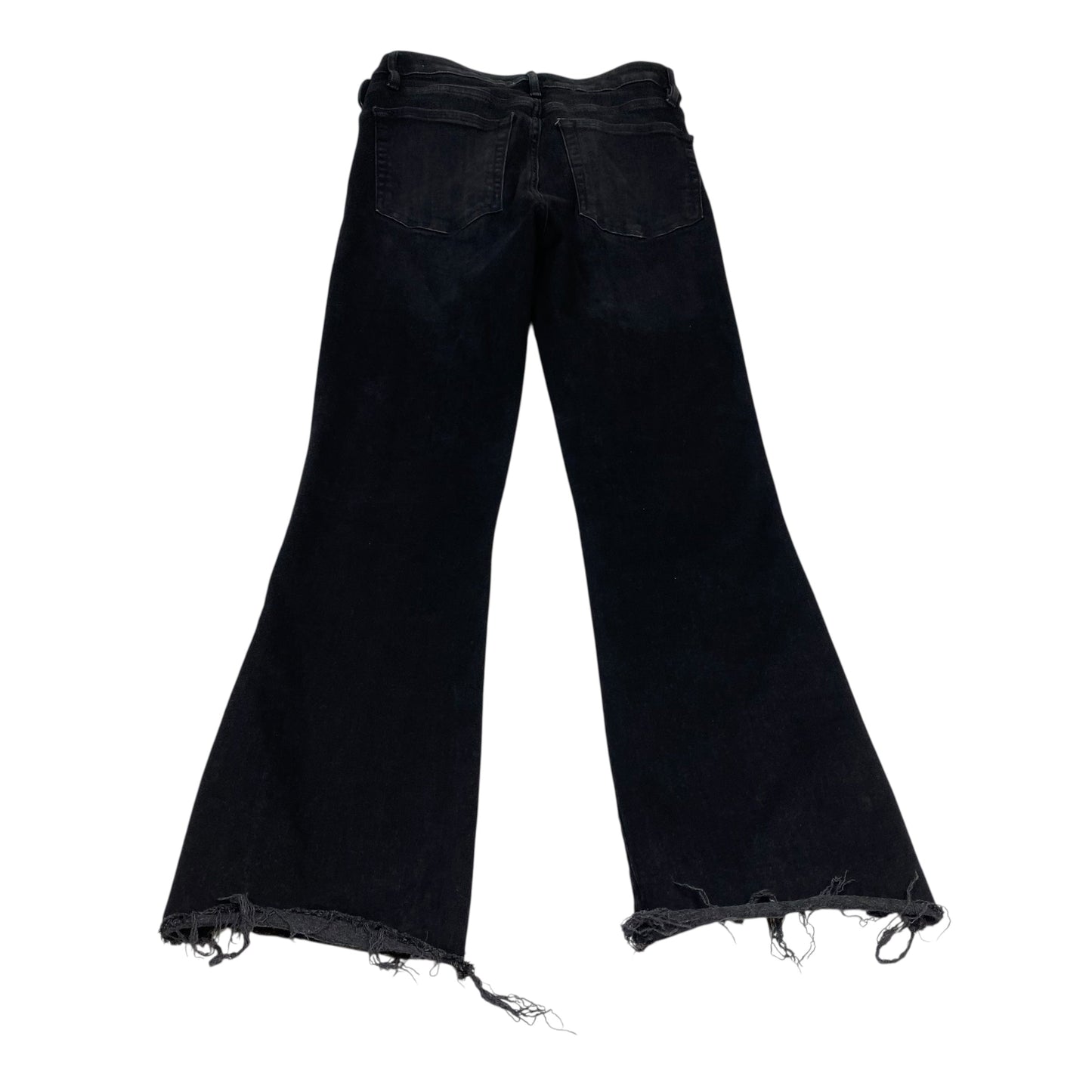 Jeans Designer By Frame In Black Denim, Size:2