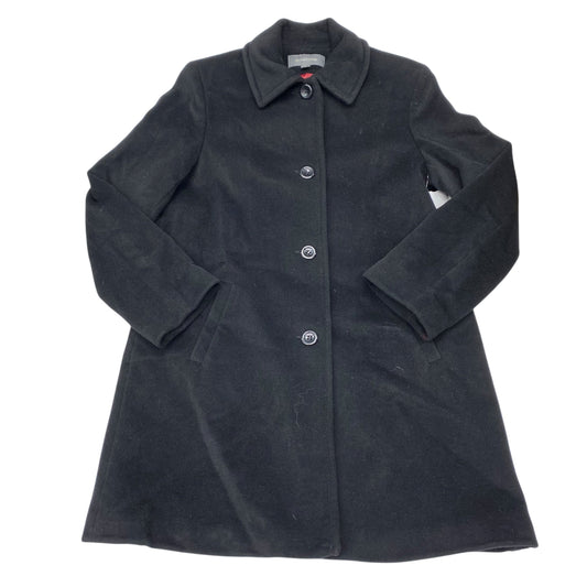 Coat Peacoat By Liz Claiborne In Black, Size:14
