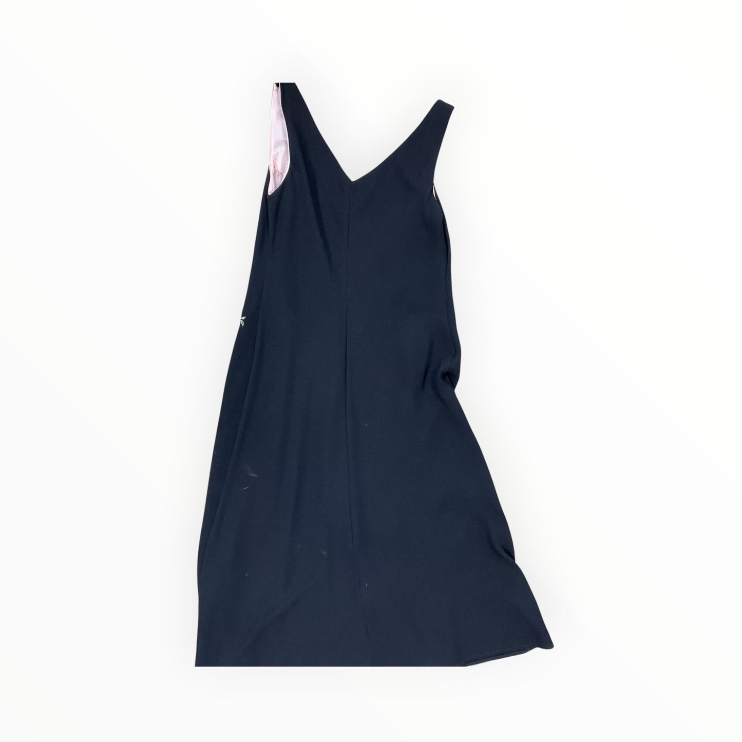 Dress Casual Midi By Sl Fashions In Black & Pink, Size:S