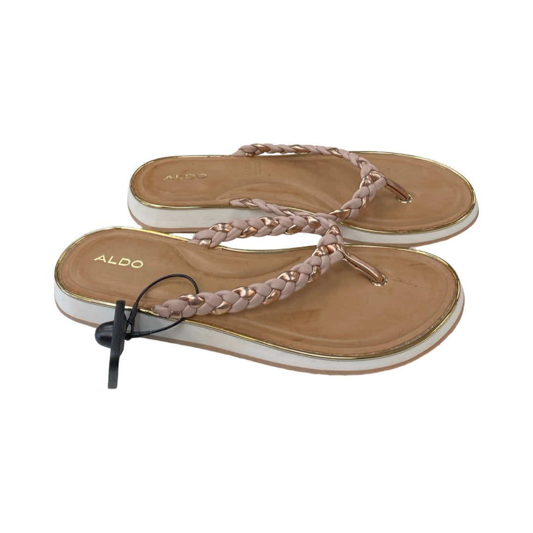 Sandals Flats By Aldo In Multi, Size:10