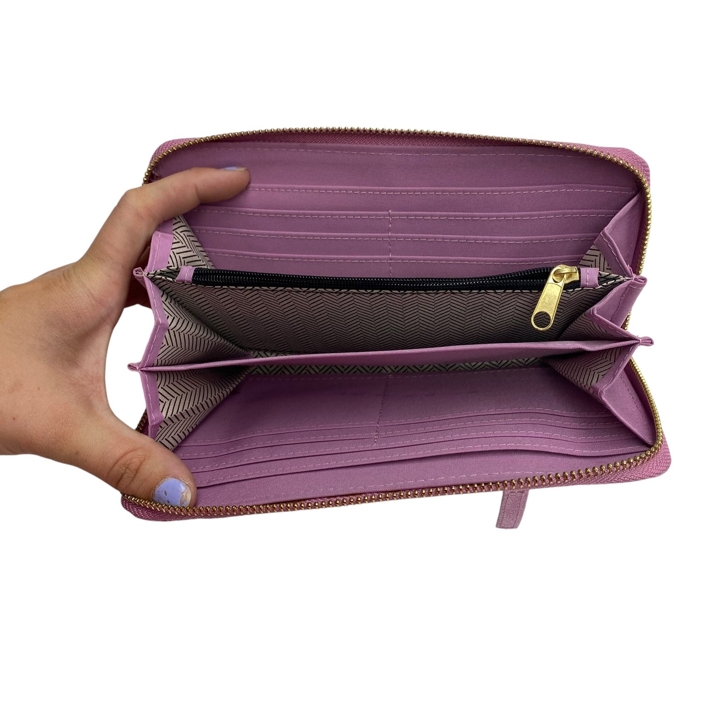 Wallet By Clothes Mentor In Pink, Size:Medium