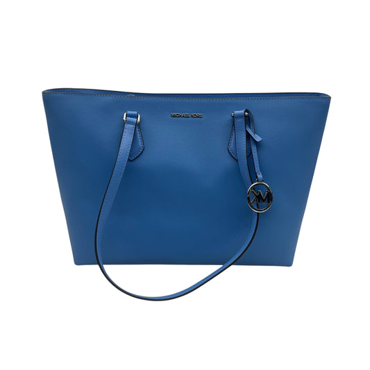 Tote Designer By Michael Kors In Blue, Size:Medium