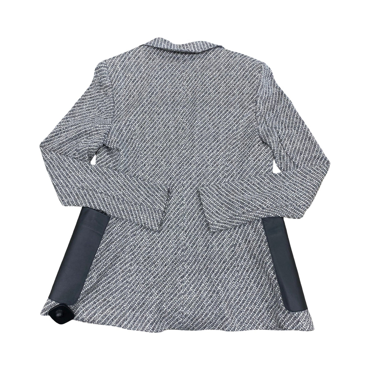 Blazer Designer By Iris In Grey & White, Size:10