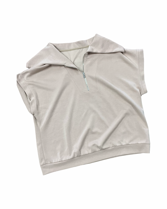 Top Ss By Clothes Mentor In Tan, Size:1X