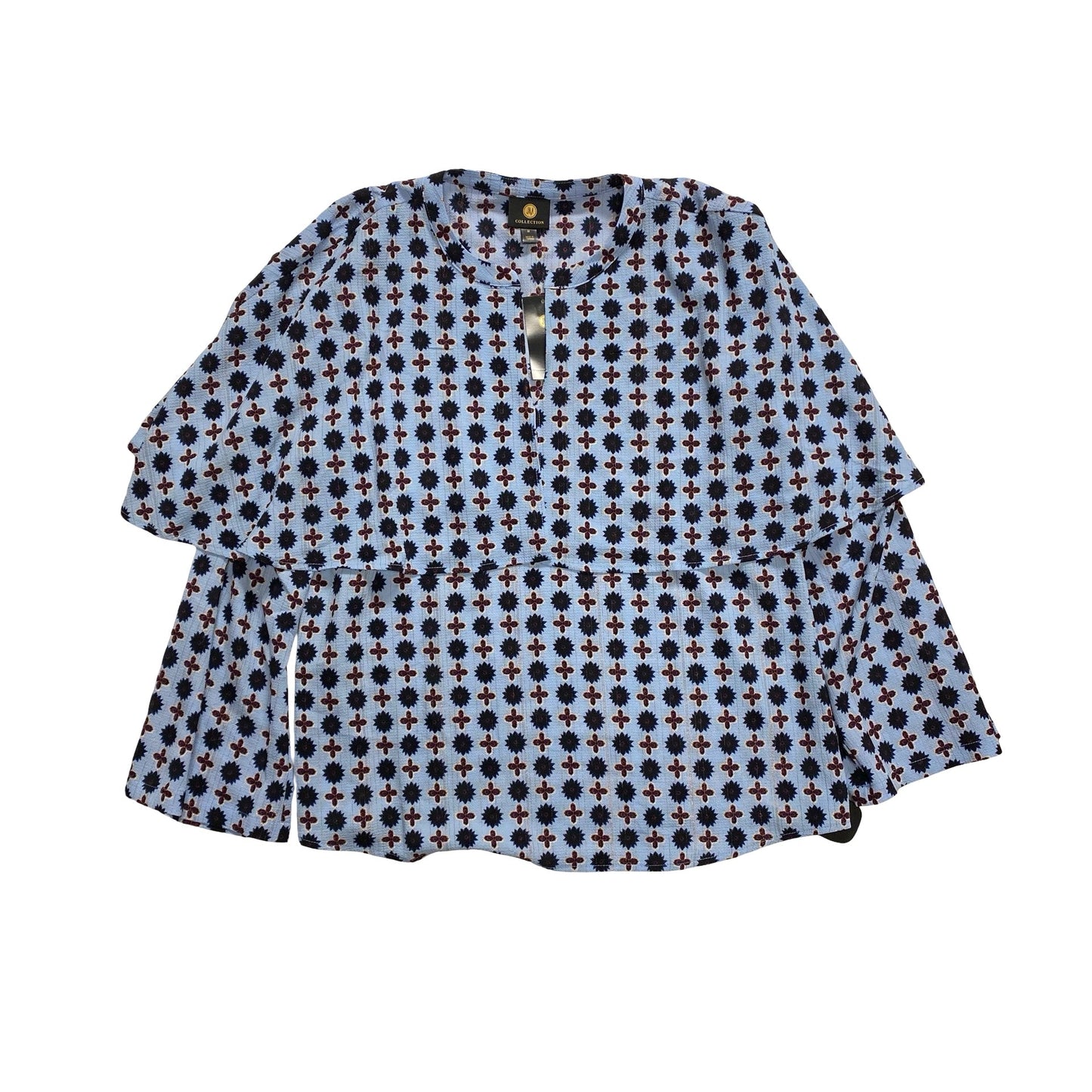 Top Ls By Jm Collections In Multi, Size:M