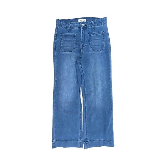 Jeans Wide Leg By Cmc In Blue, Size:S