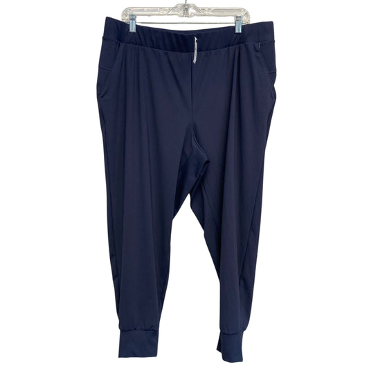 Athletic Pants By Talbots In Navy, Size:3X