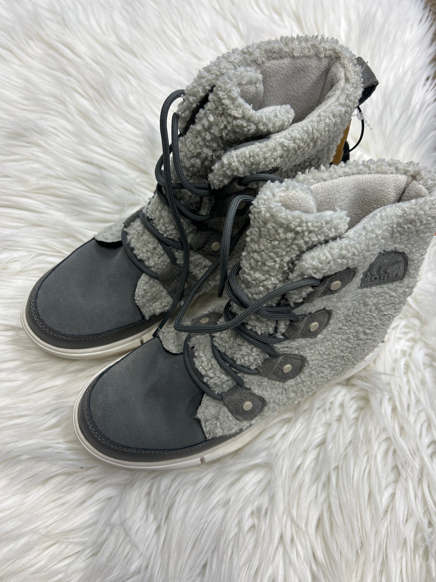 Boots Snow By Sorel In Grey, Size:7