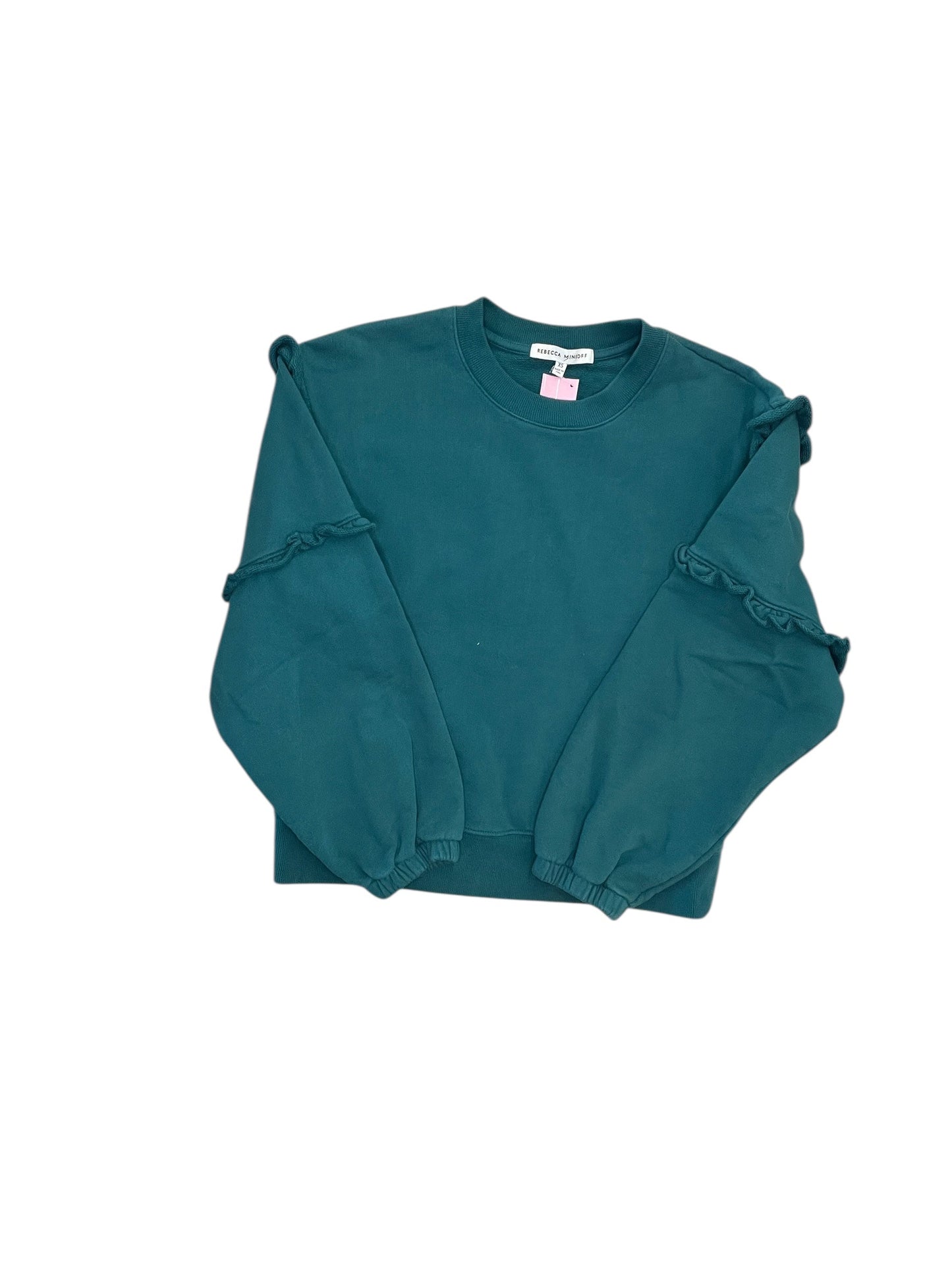 Top Ls Designer By Rebecca Minkoff In Teal, Size:Xs