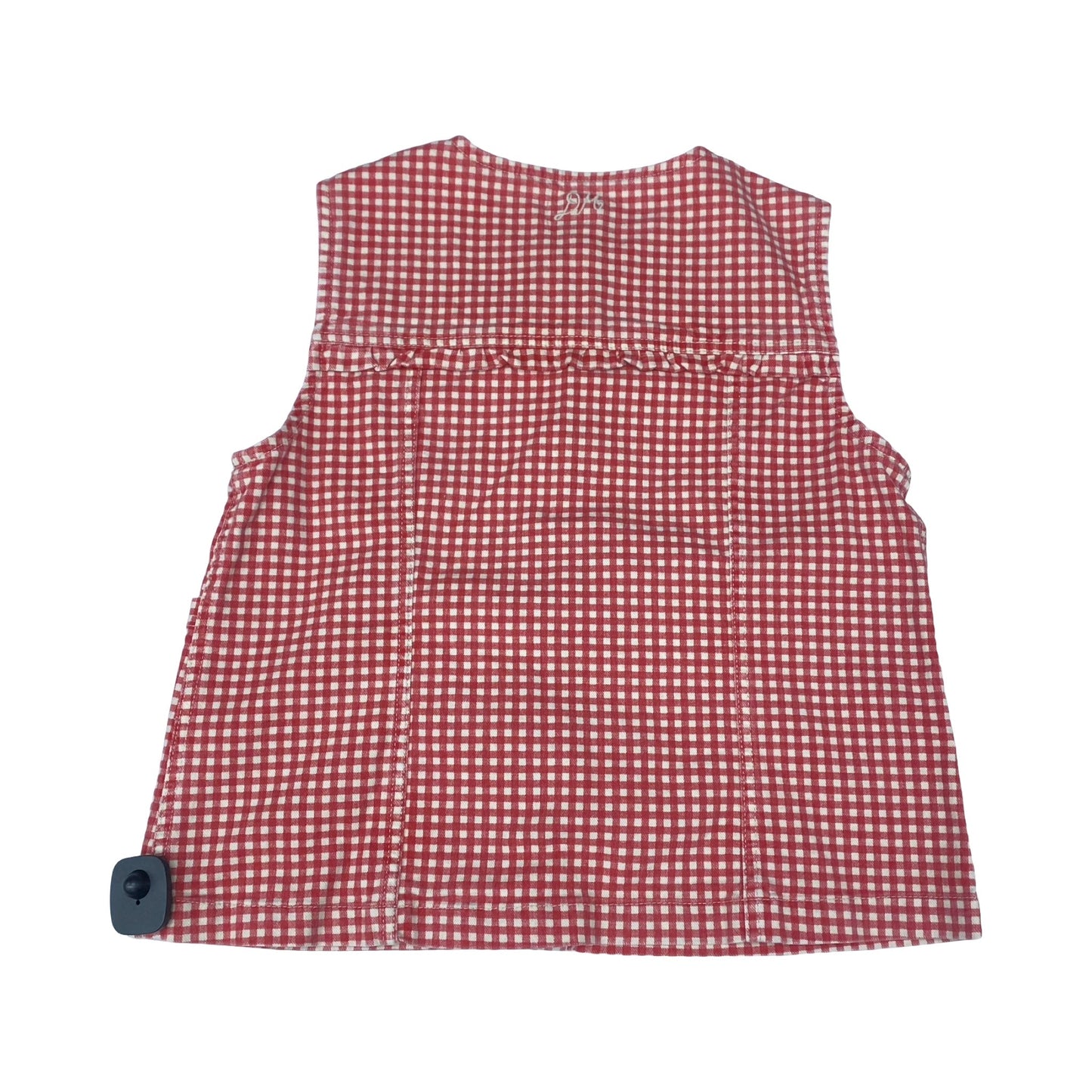Vest Designer By Cma In Red & White, Size:L
