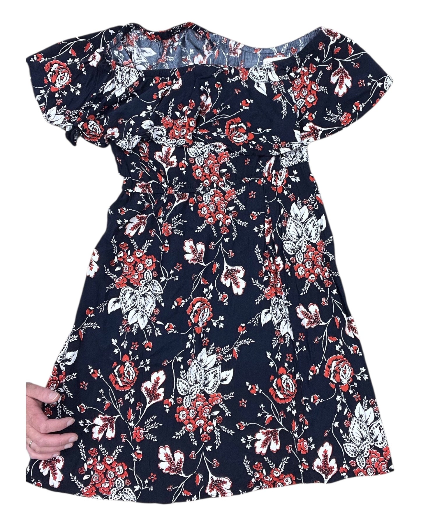 Dress Casual Midi By Westport In Navy, Size:M