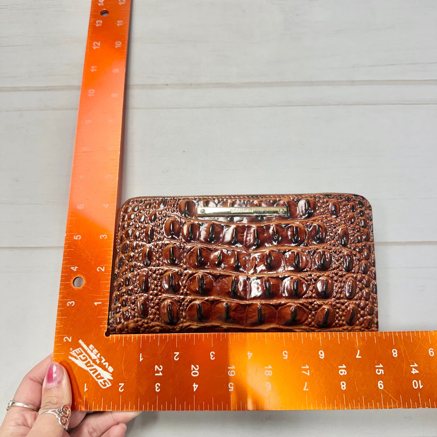 Wallet Designer By Brahmin, Size: Medium