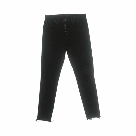 Jeans Skinny By Joes Jeans In Black Denim, Size:8