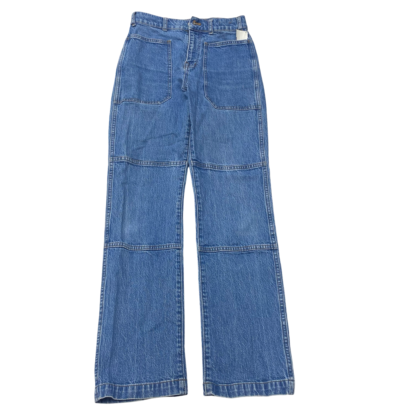 Jeans Straight By Madewell In Blue, Size:2