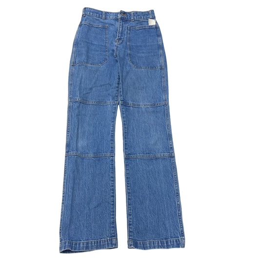 Jeans Straight By Madewell In Blue, Size:2