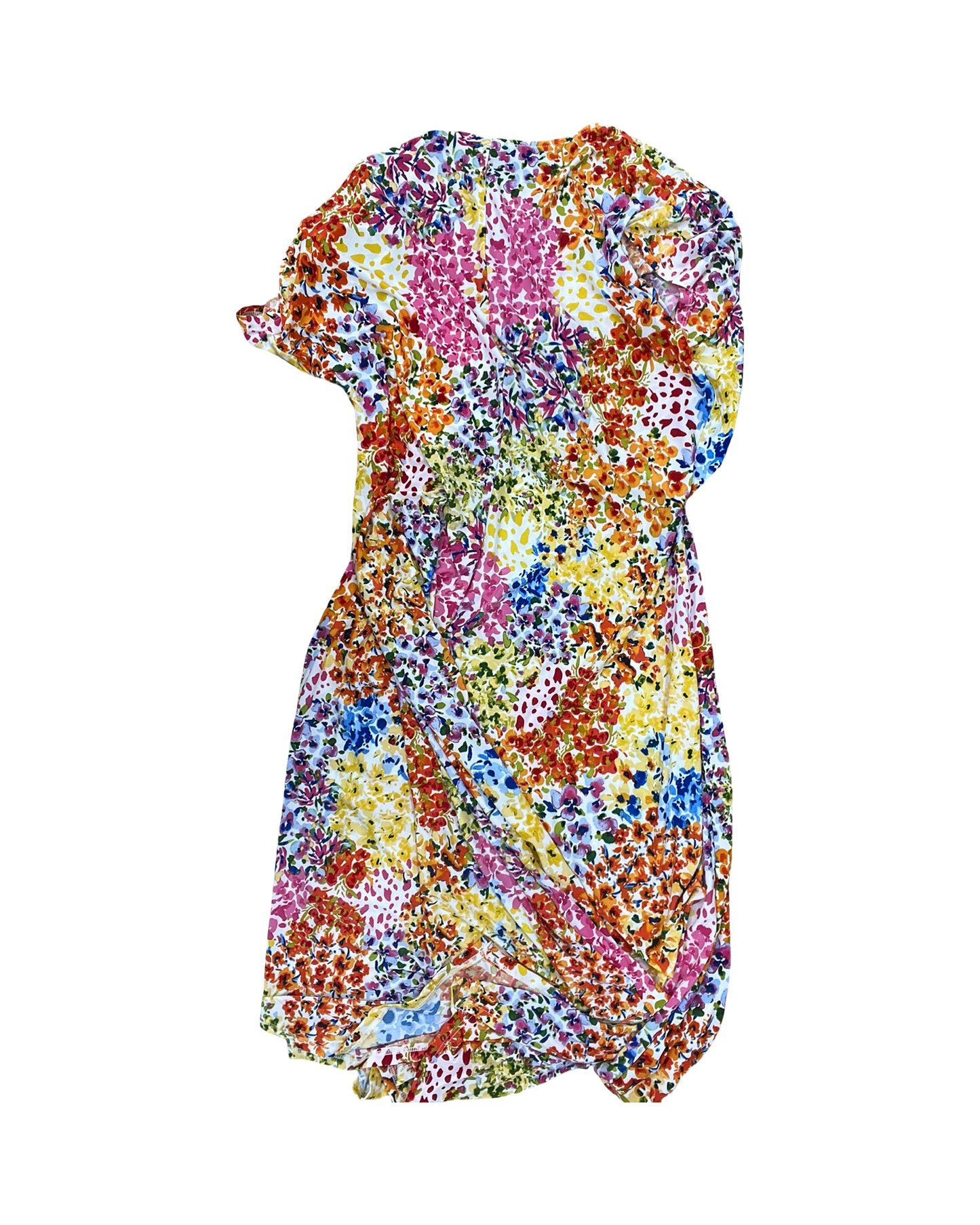 Dress Party Midi By Perceptions In Floral Print, Size:Xl