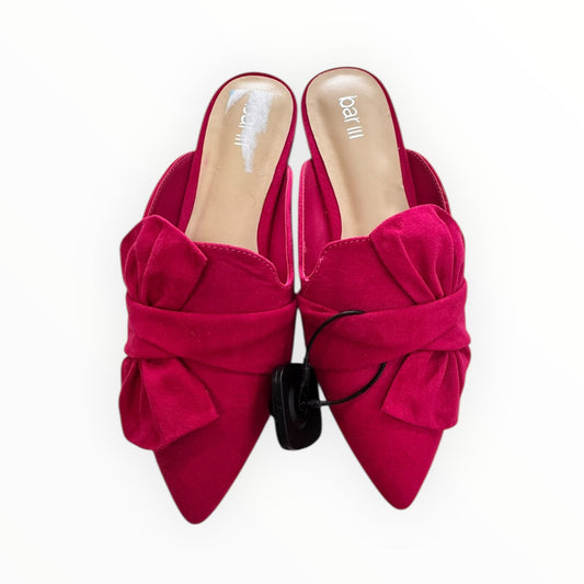 Shoes Flats By Bar Iii In Pink, Size:7