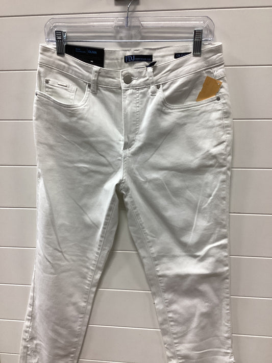 Jeans Skinny By French Dressing In White Denim, Size:10