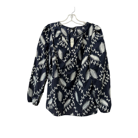 Top Ls By Talbots In Navy, Size:L