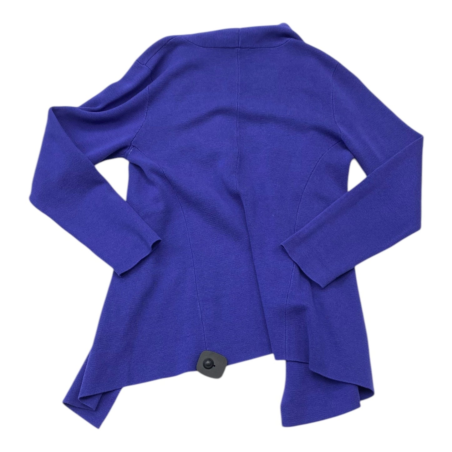 Cardigan Designer By Eileen Fisher In Purple, Size:S