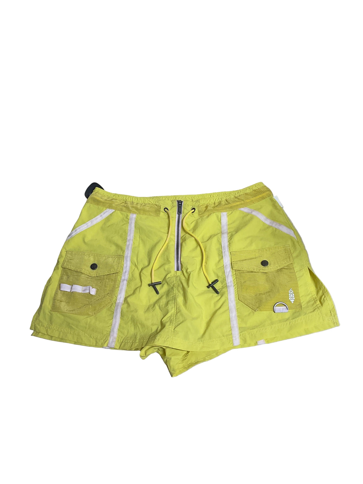 Athletic Skort By Free People In Chartreuse, Size:L