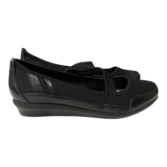 Shoes Flats By Yuu Collection In Black, Size:11