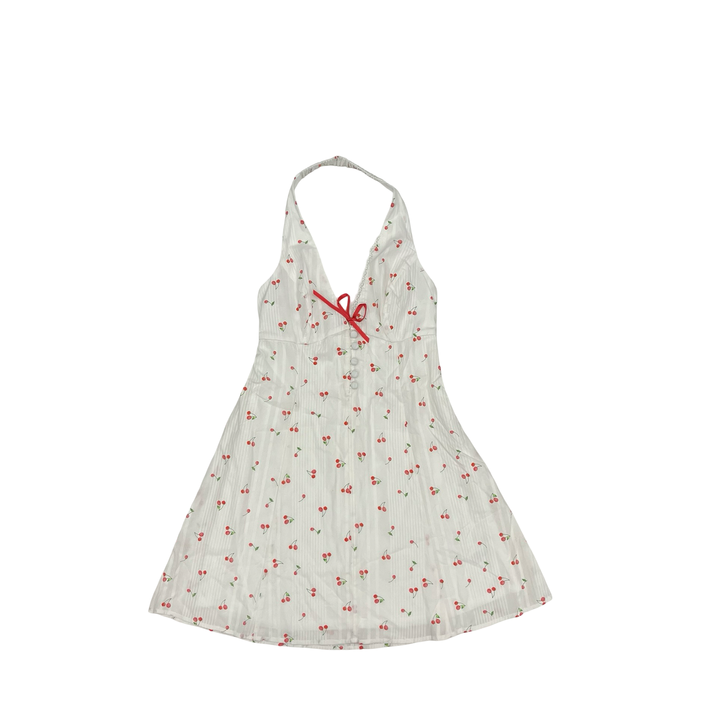 Dress Casual Short By Wild Fable In Red & White, Size:S