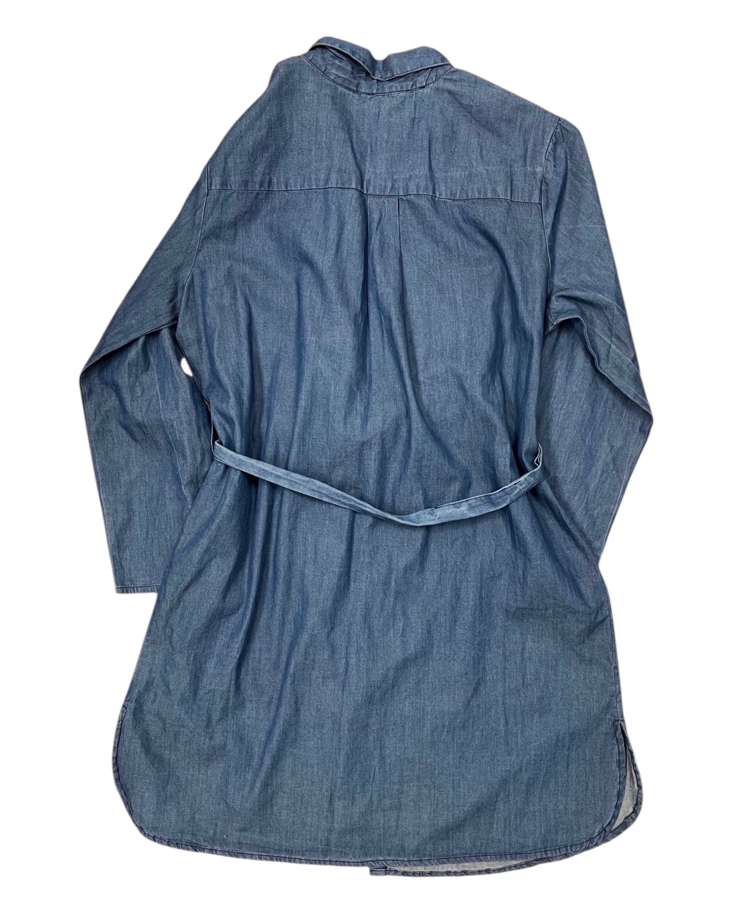 Dress Casual Midi By Clothes Mentor In Blue, Size:L