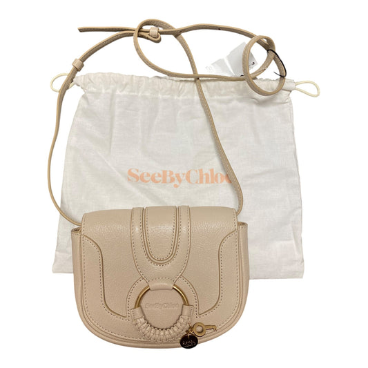 Handbag Designer By See By Chloe In Tan, Size:Small