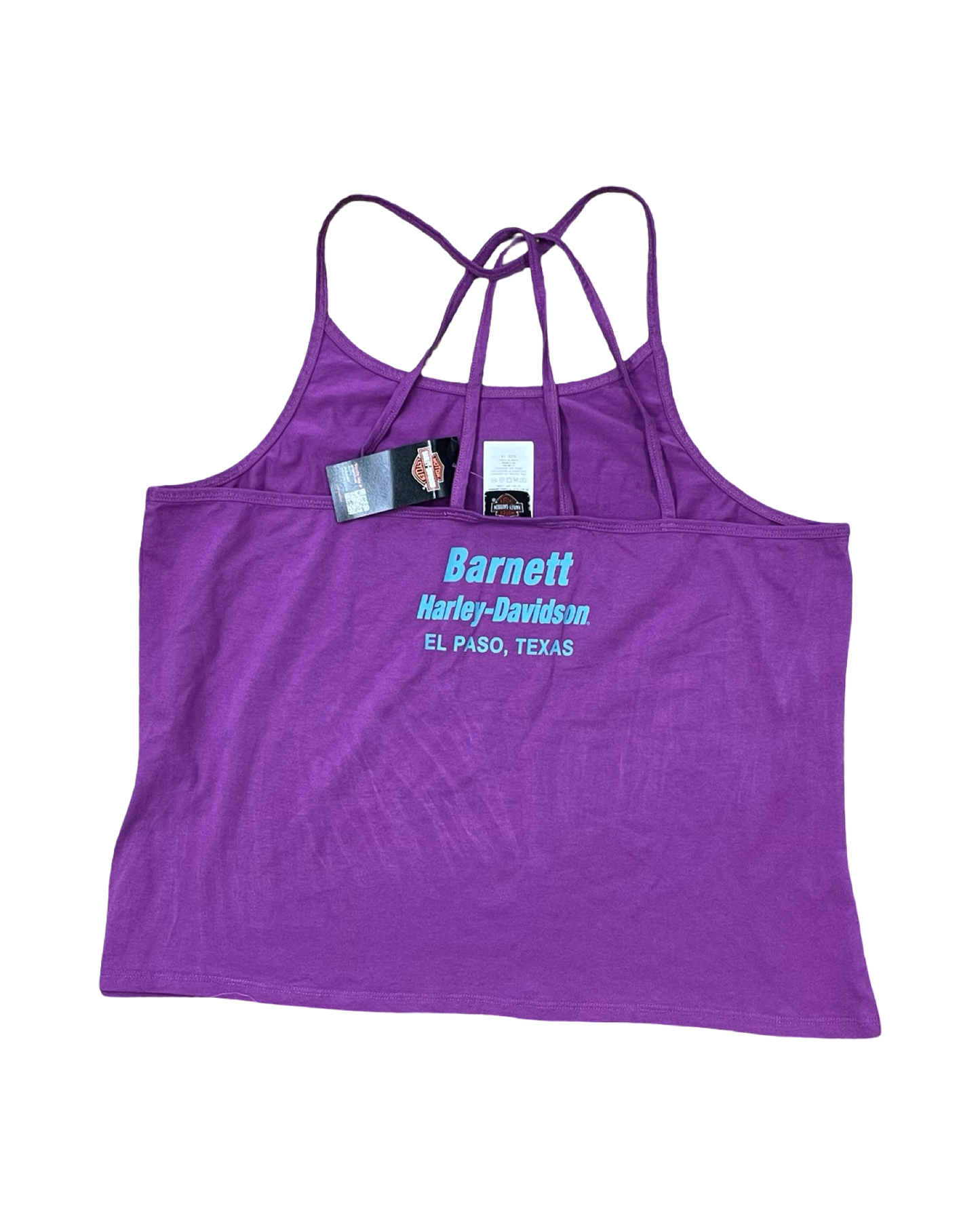 Tank Top By Harley Davidson In Purple, Size:1X