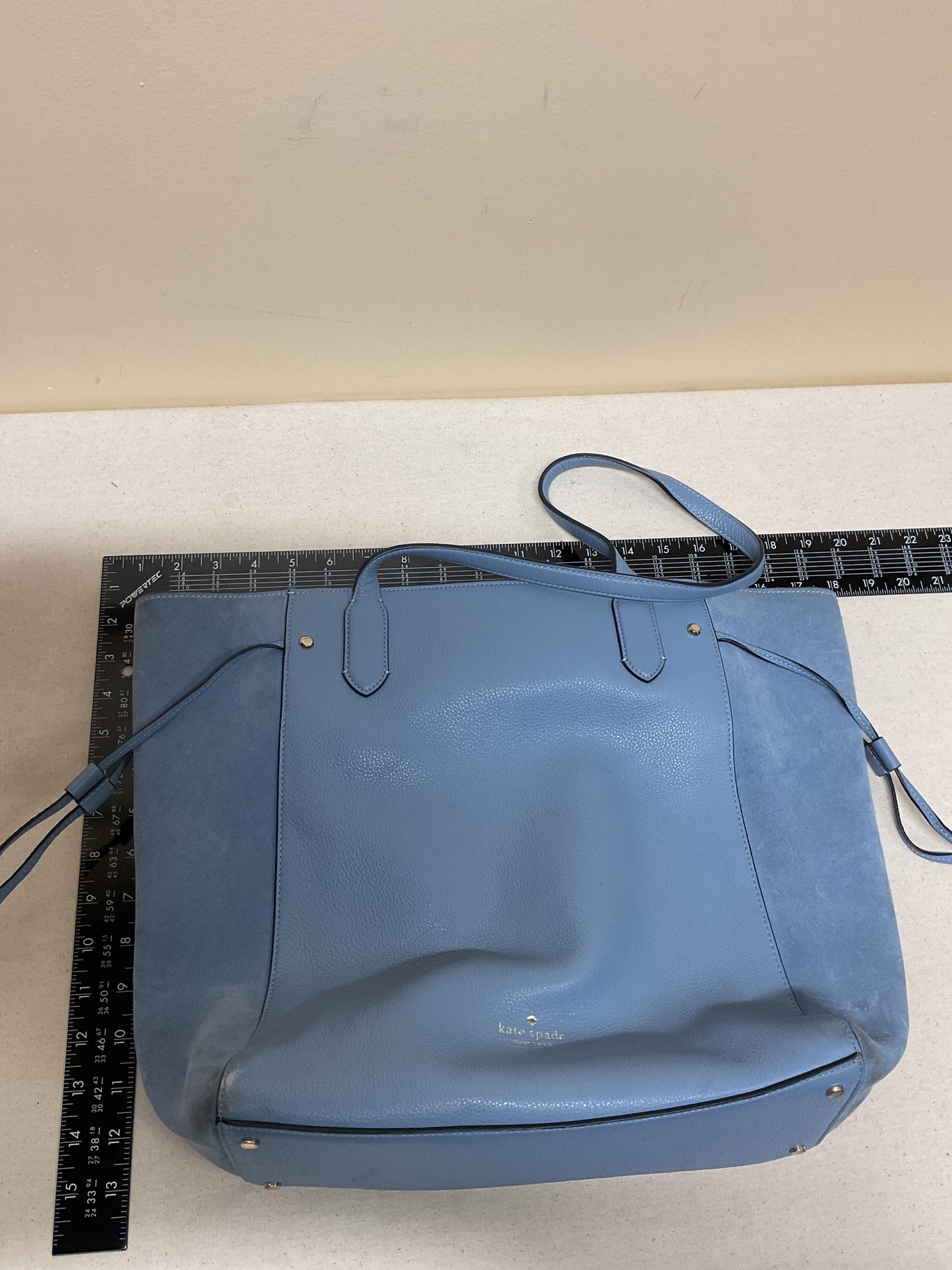 Handbag Designer By Kate Spade In Blue, Size:Medium