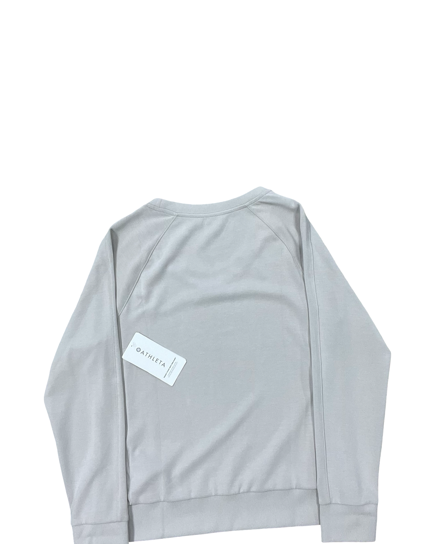 Sweatshirt Crewneck By Athleta In Tan, Size:M